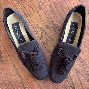 Women's Dark Brown Tassel Loafers